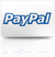 The PayPal logo in blue and gray colors.